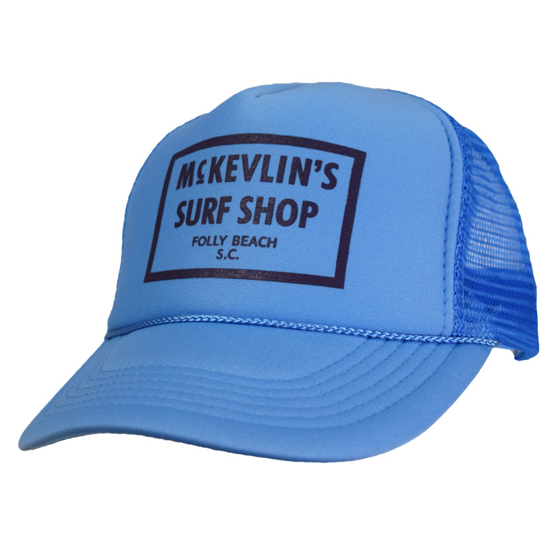 McKevlin's - Youth Size '65 Trucker Hat - Columbia Blue