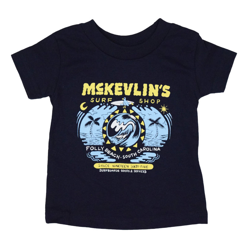 McKevlin's - Infant Birdie S/S T - Navy