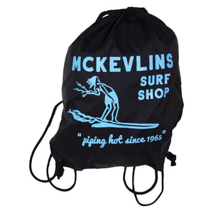McKevlin's - Piping Hot Cinch Backpack - Black